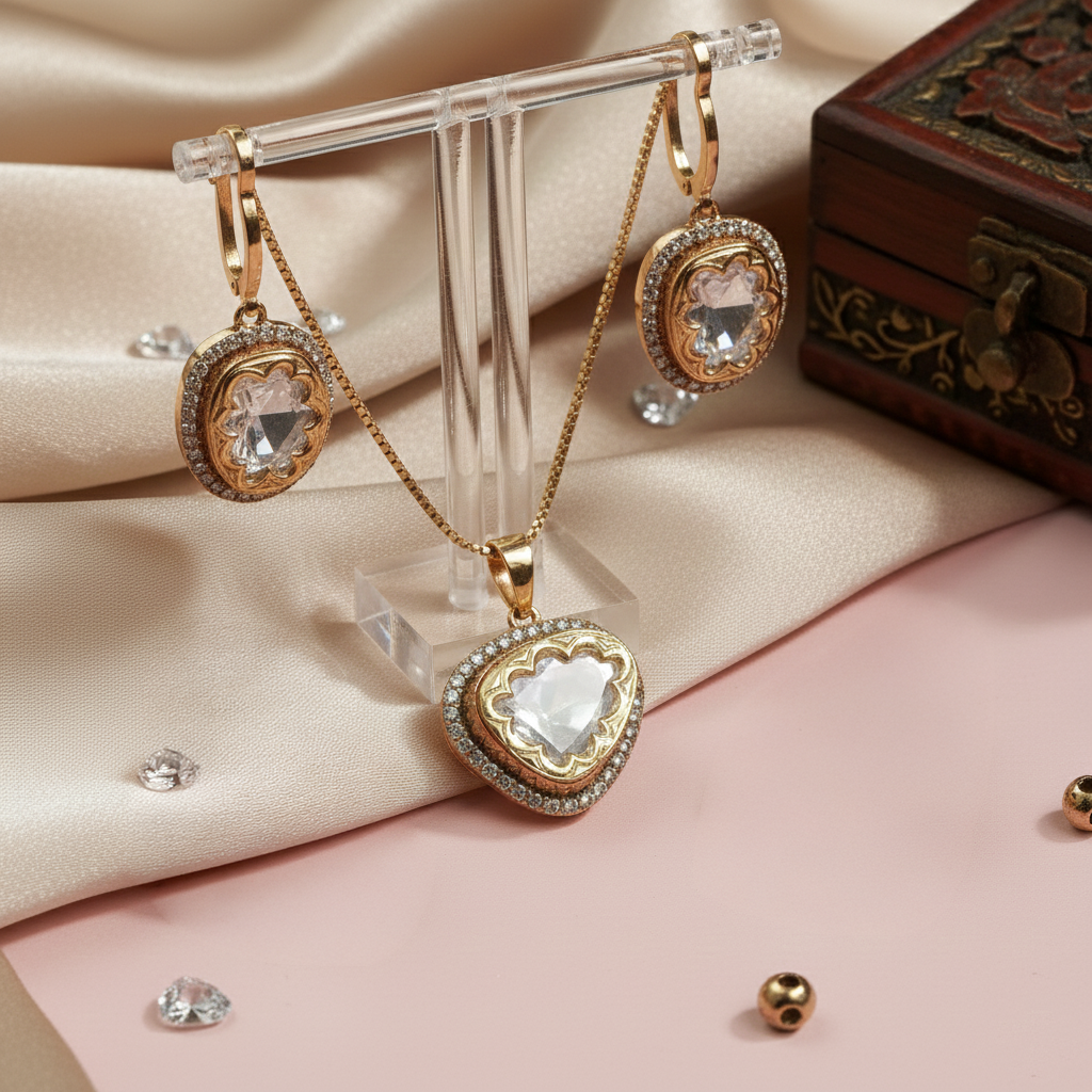 Crystal Demi‑Parure