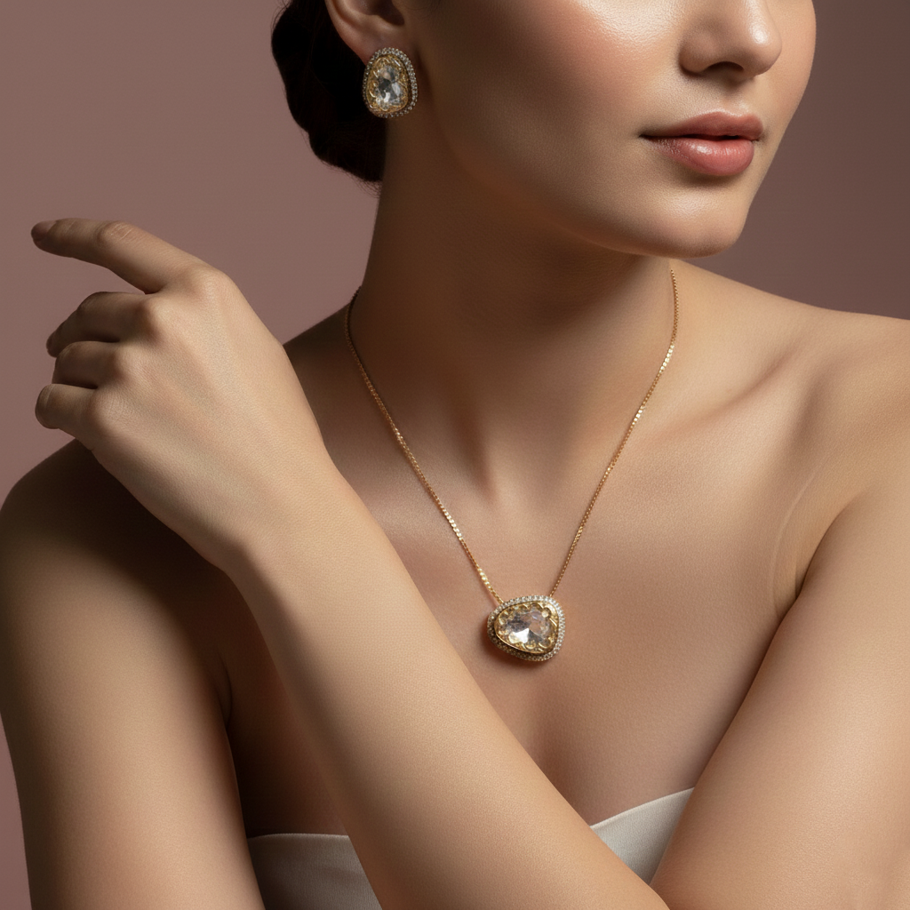 Crystal Demi‑Parure