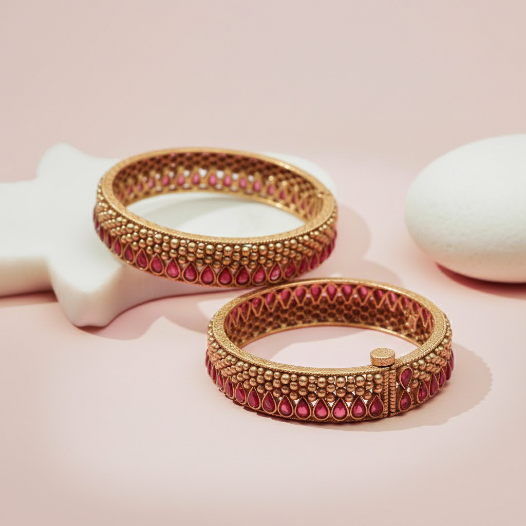 Sangria Sparkle Bangle