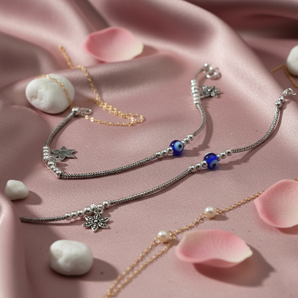 Evil-Eye Guardian Anklet