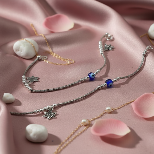 Evil-Eye Guardian Anklet