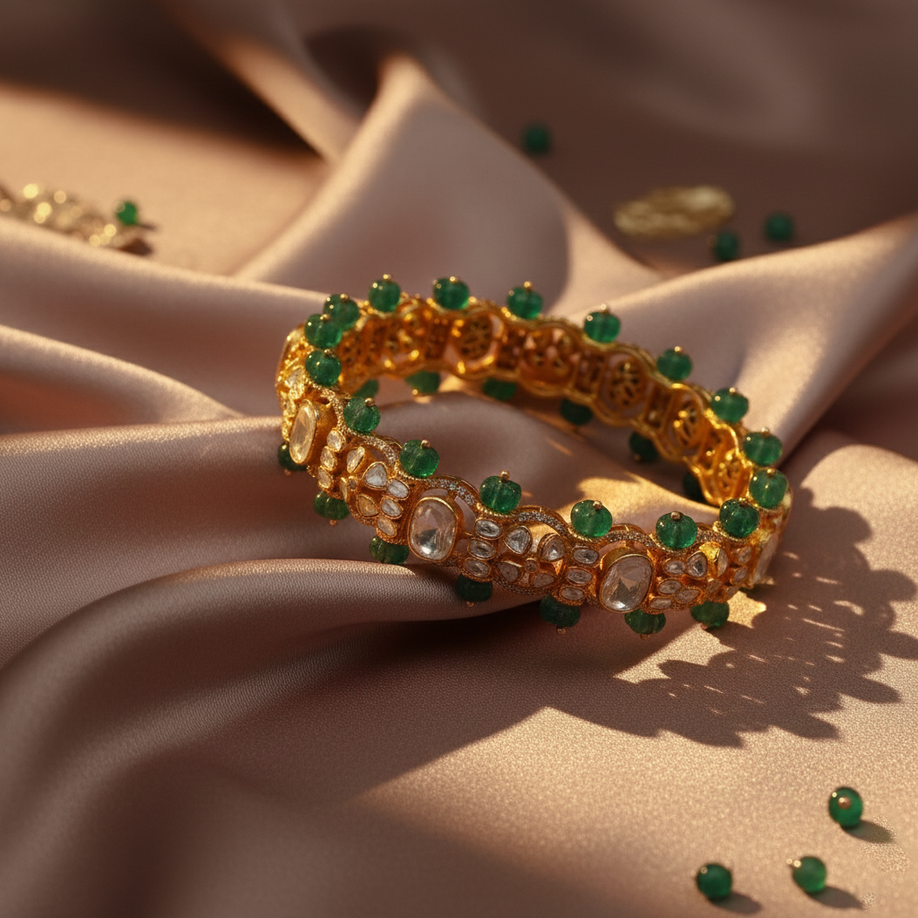 Vintage Polki Bangle