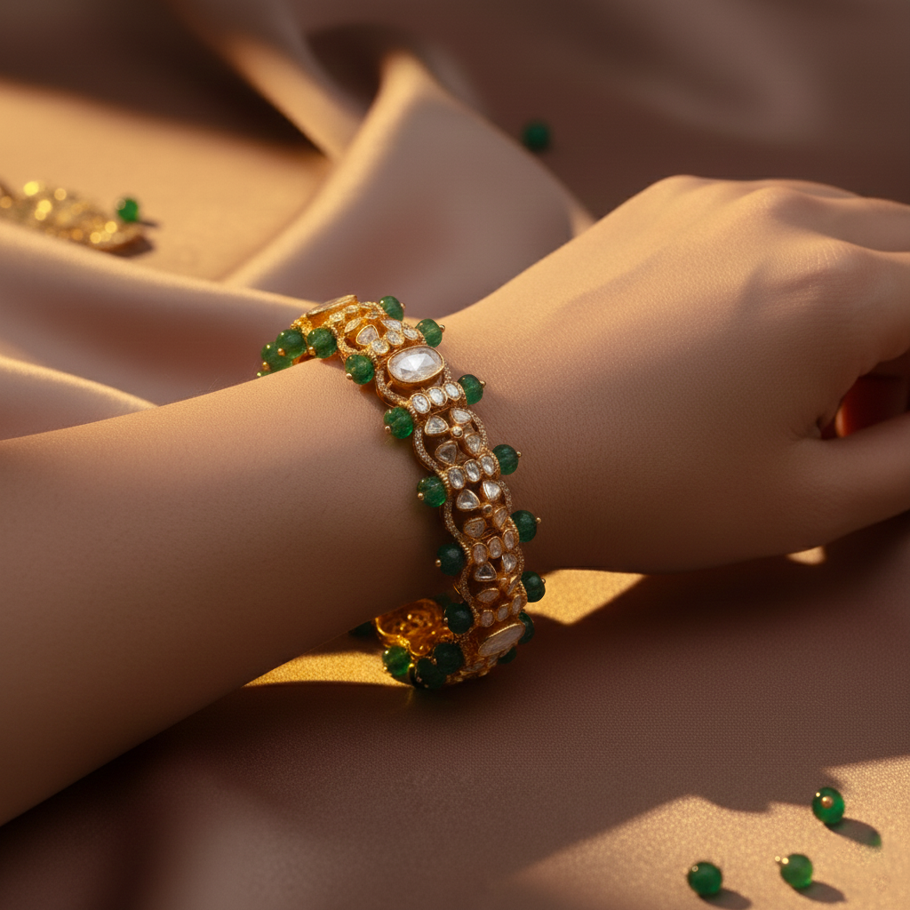 Vintage Polki Bangle