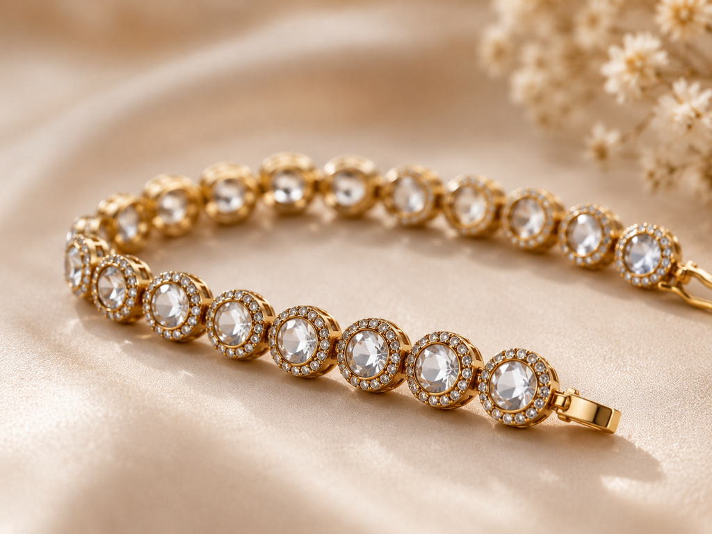 Regal Polki Line Bracelet