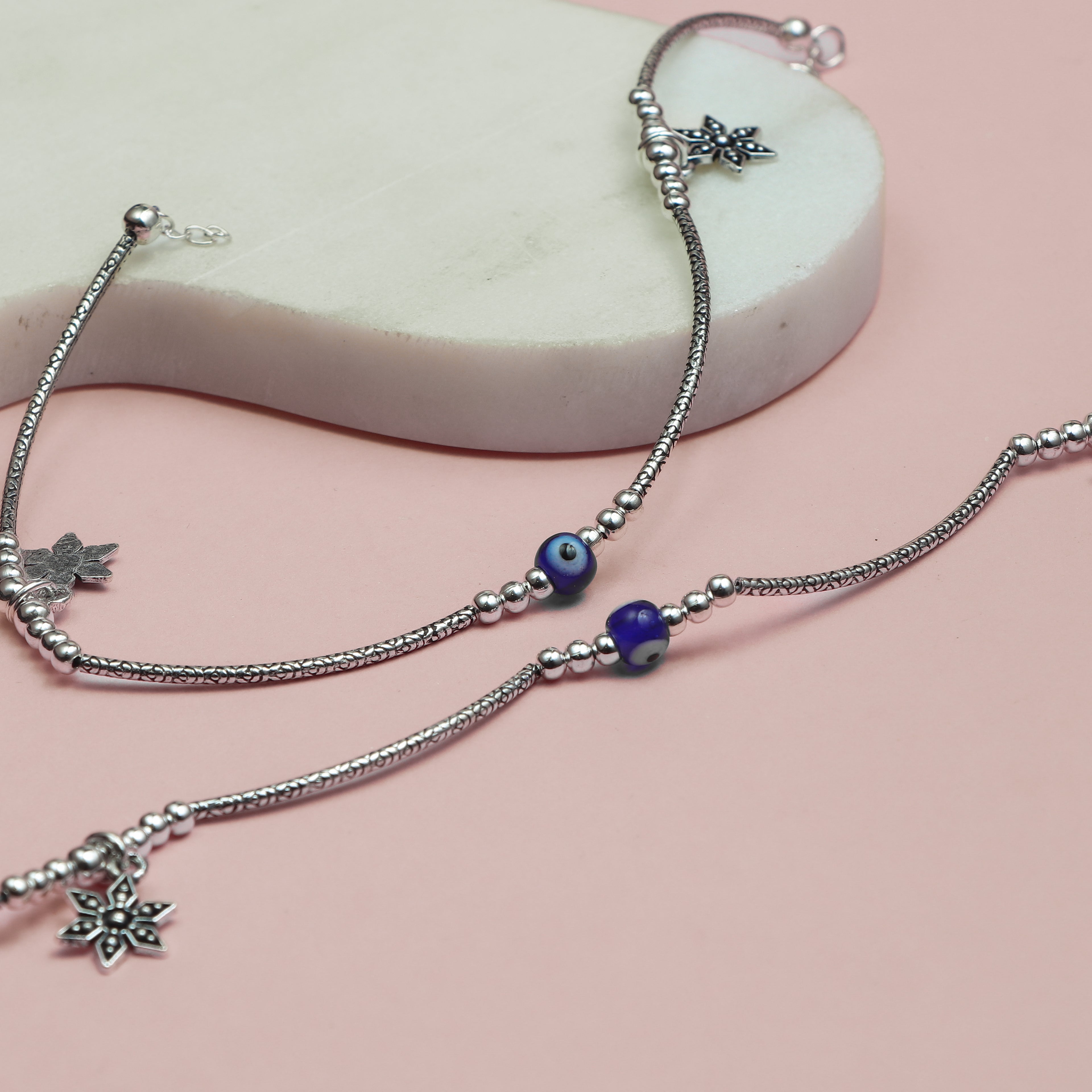 Evil-Eye Guardian Anklet