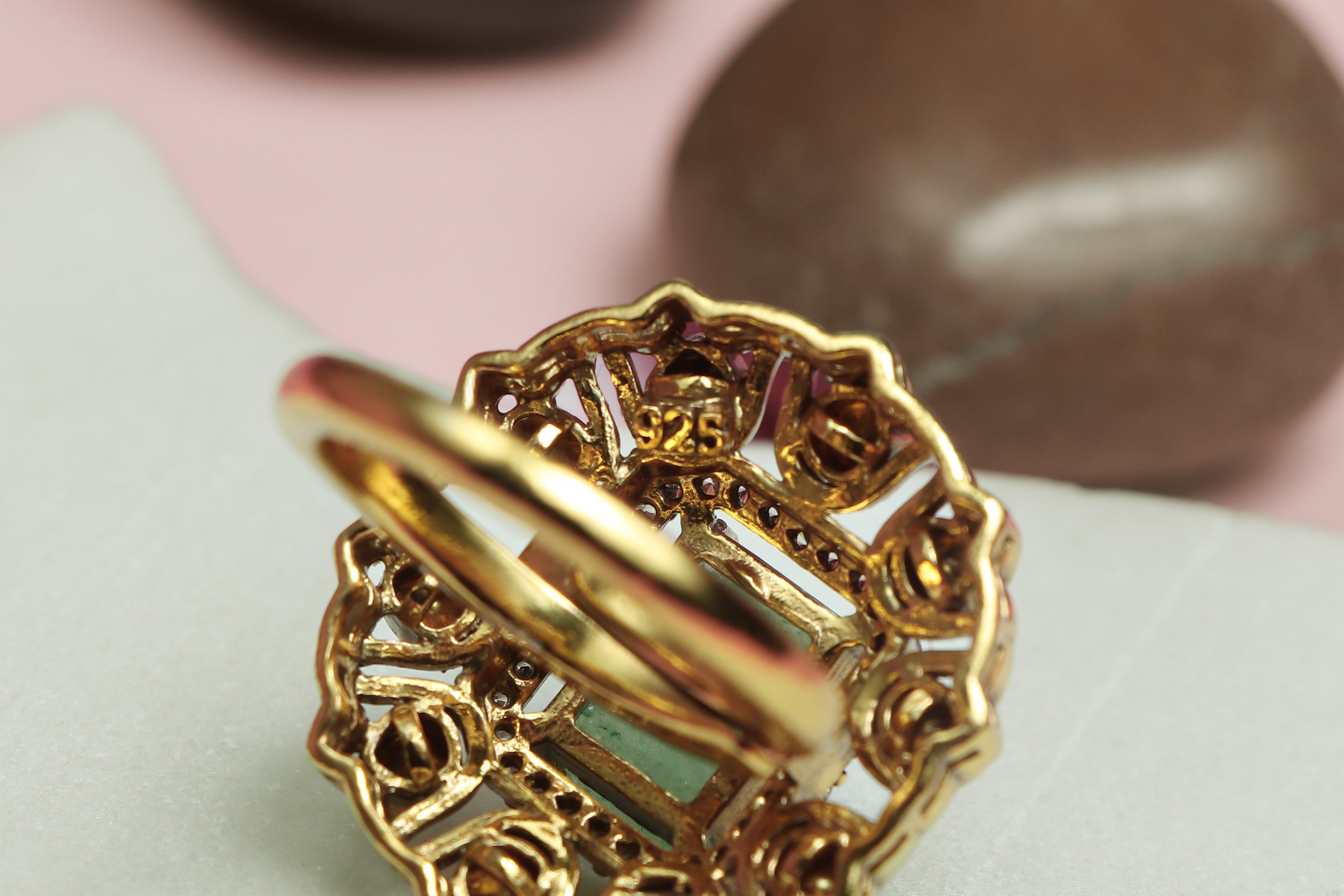 Verdant Crown Ring