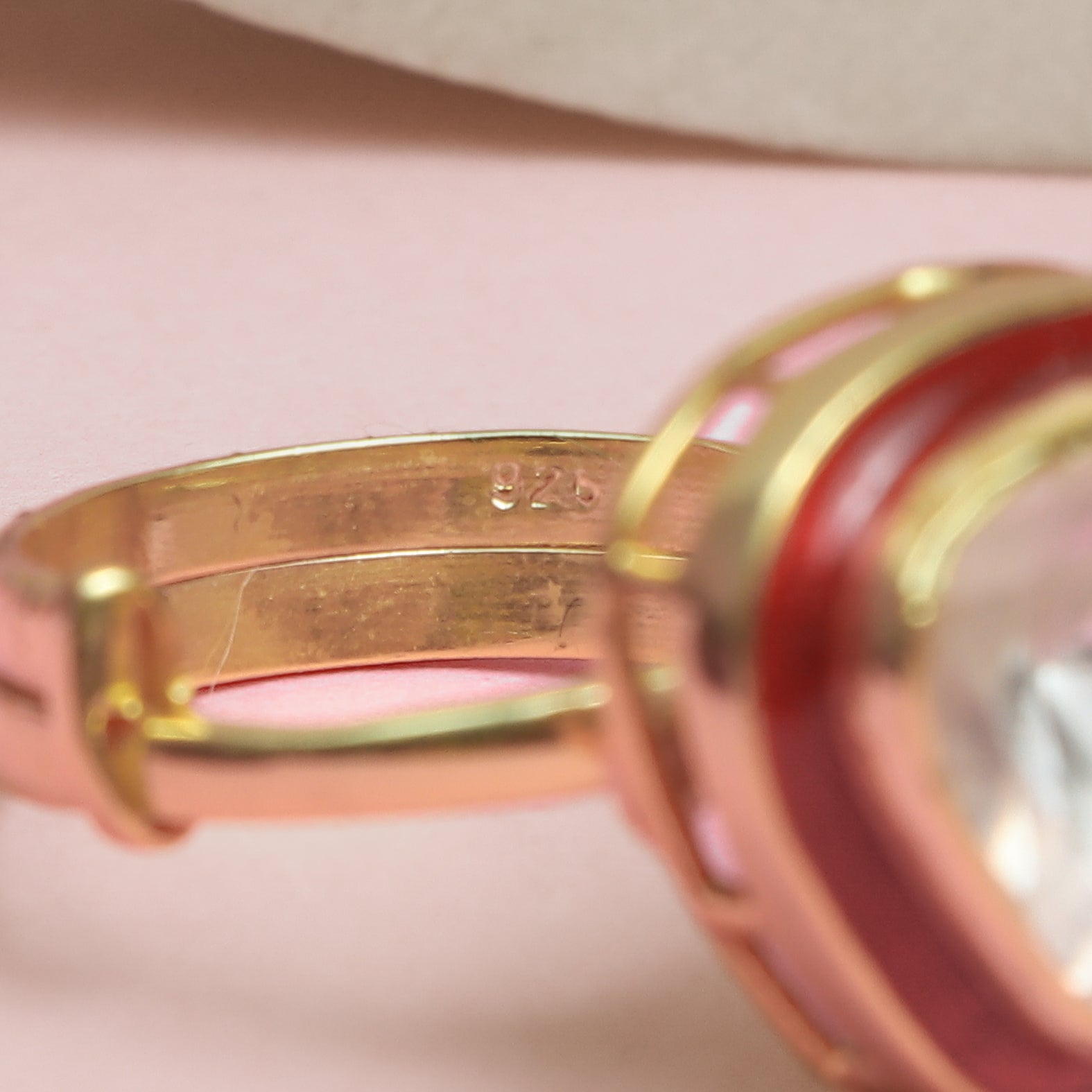 Ruby-Edge Trilliant Statement Ring