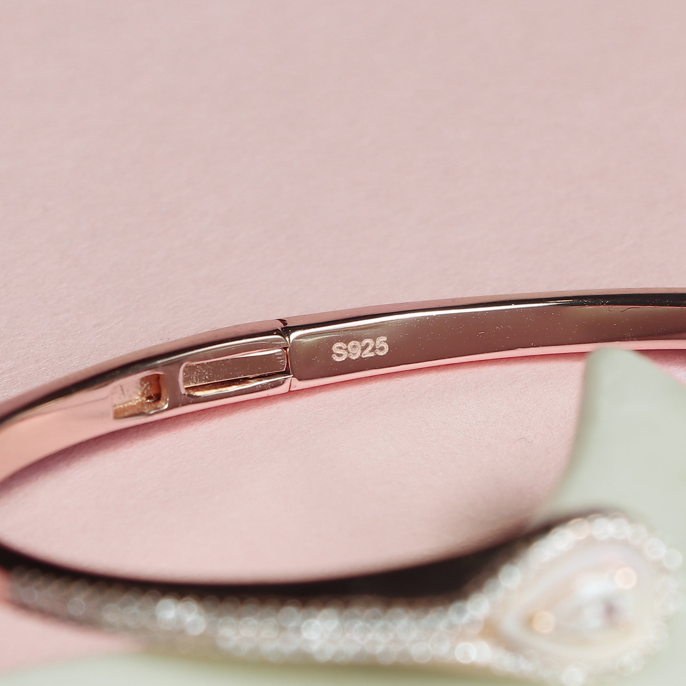 Rose Gold Vermeil Heartbeat Bracelet