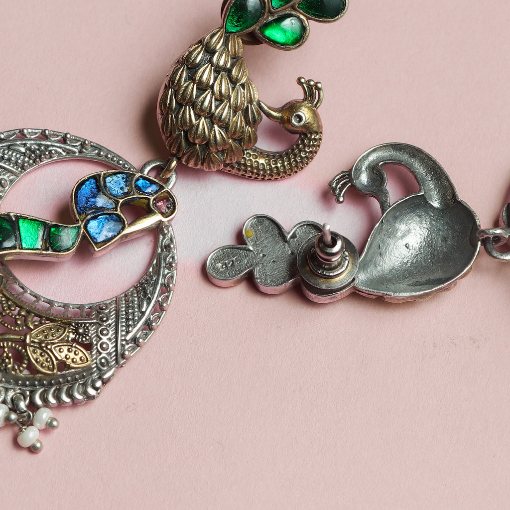 Sunburst Ruby Kundan Chandbaalis