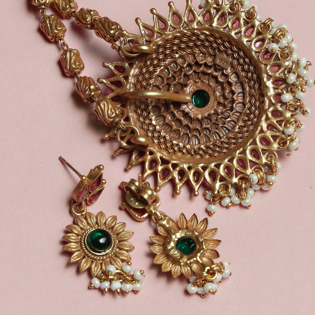 Royal Lotus Gold‑Plated Set