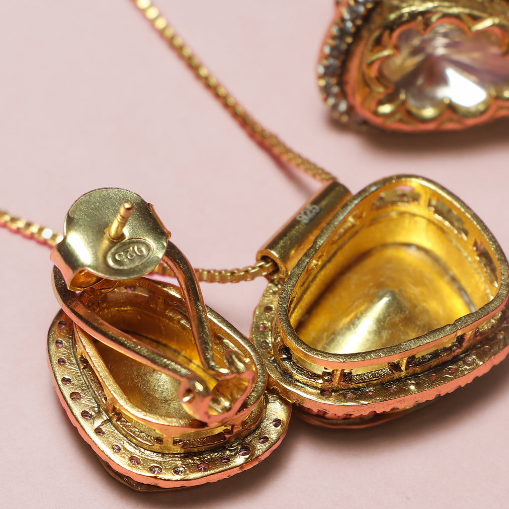 Crystal Demi‑Parure