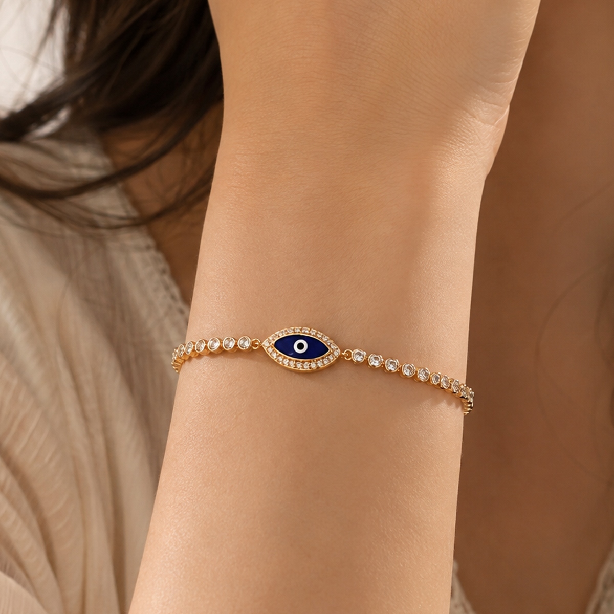 Celestial Evil Eye Bracelet
