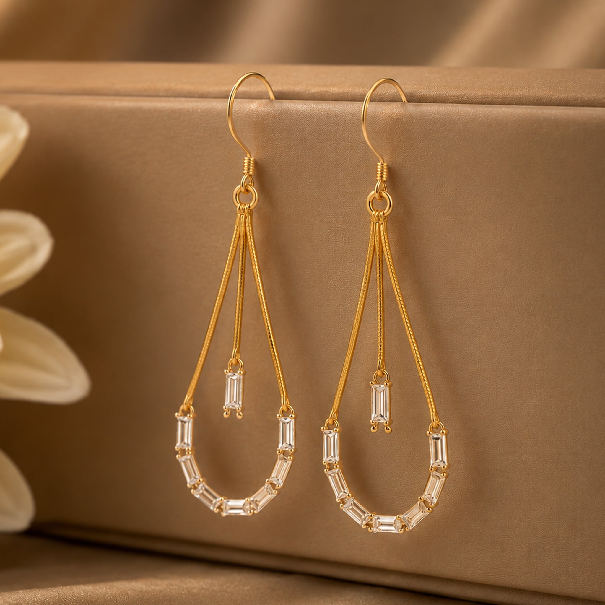 Seraphina CZ Loop Danglers