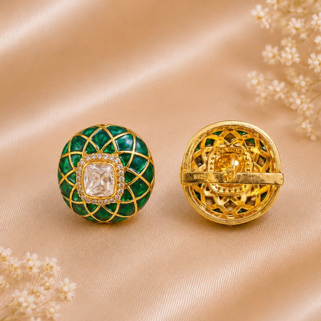 Nazaakat Polki Studs