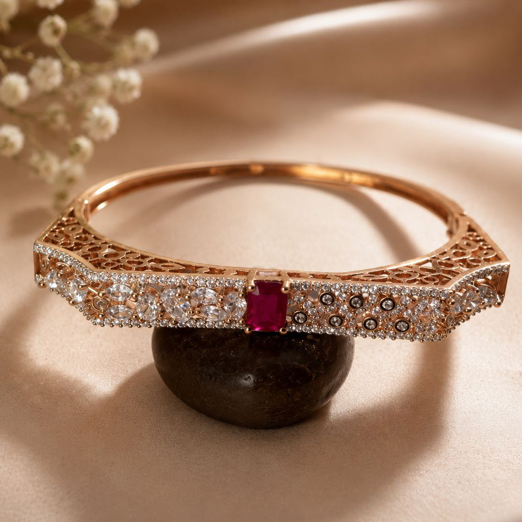 Ruby Veil Bracelet
