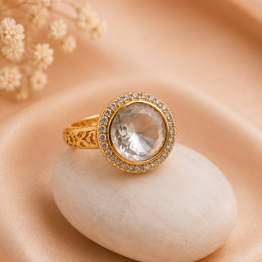 Celeste Halo Ring