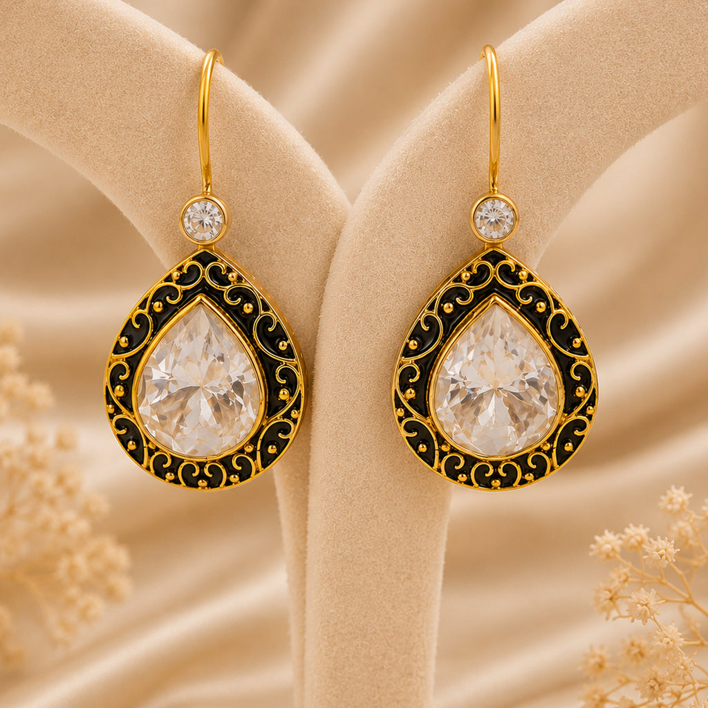 Noor Mahal Polki Danglers