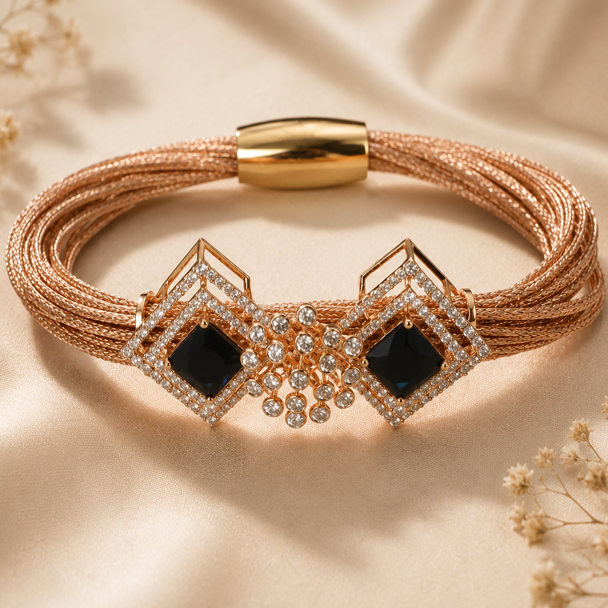 Midnight Royale CZ Bracelet