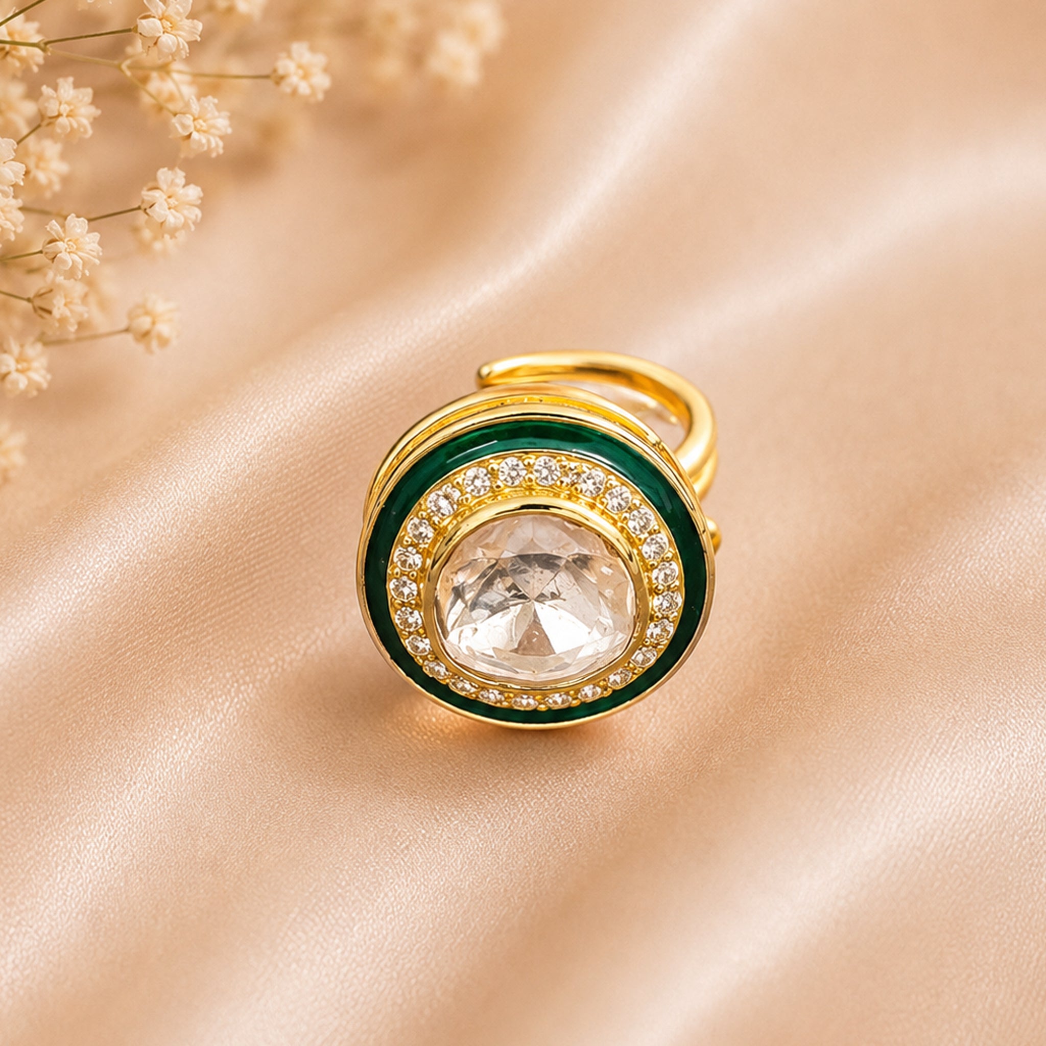 Celestia Polki Ring
