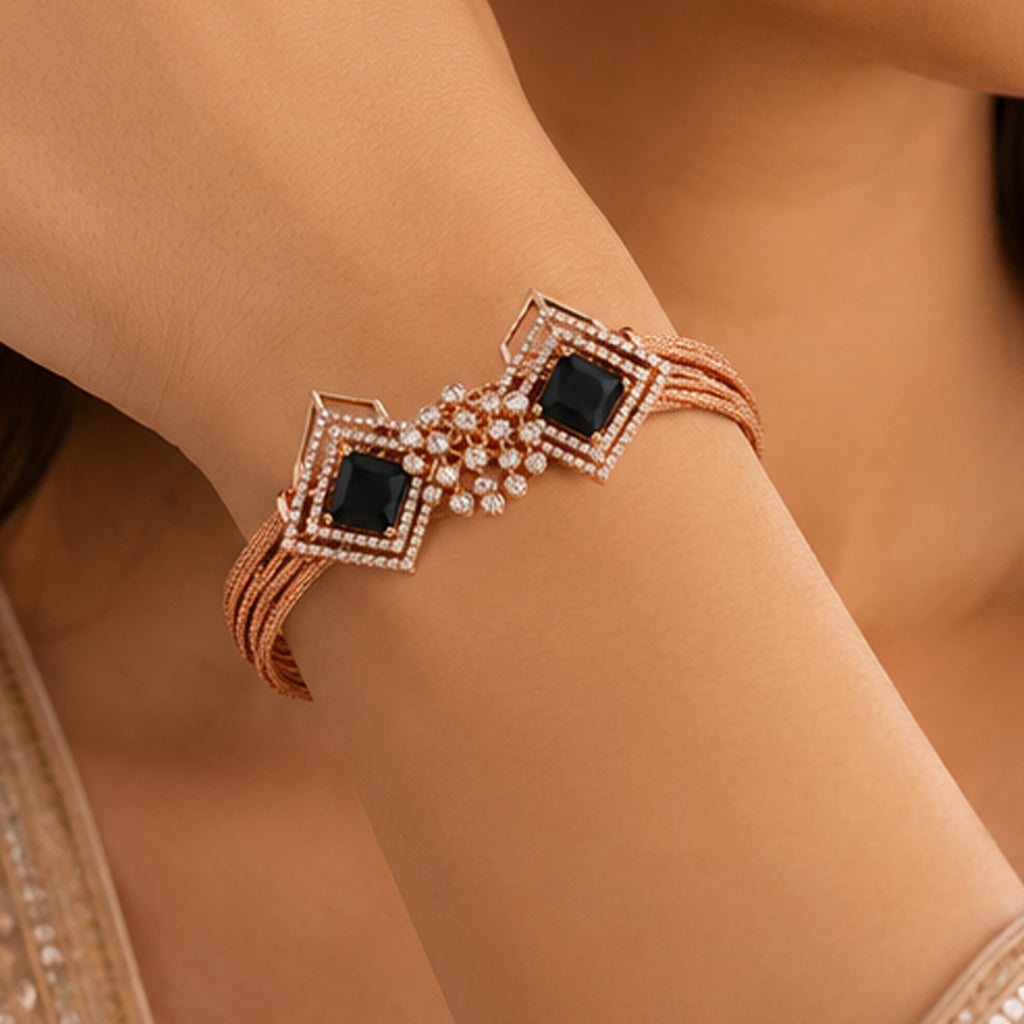 Midnight Royale CZ Bracelet