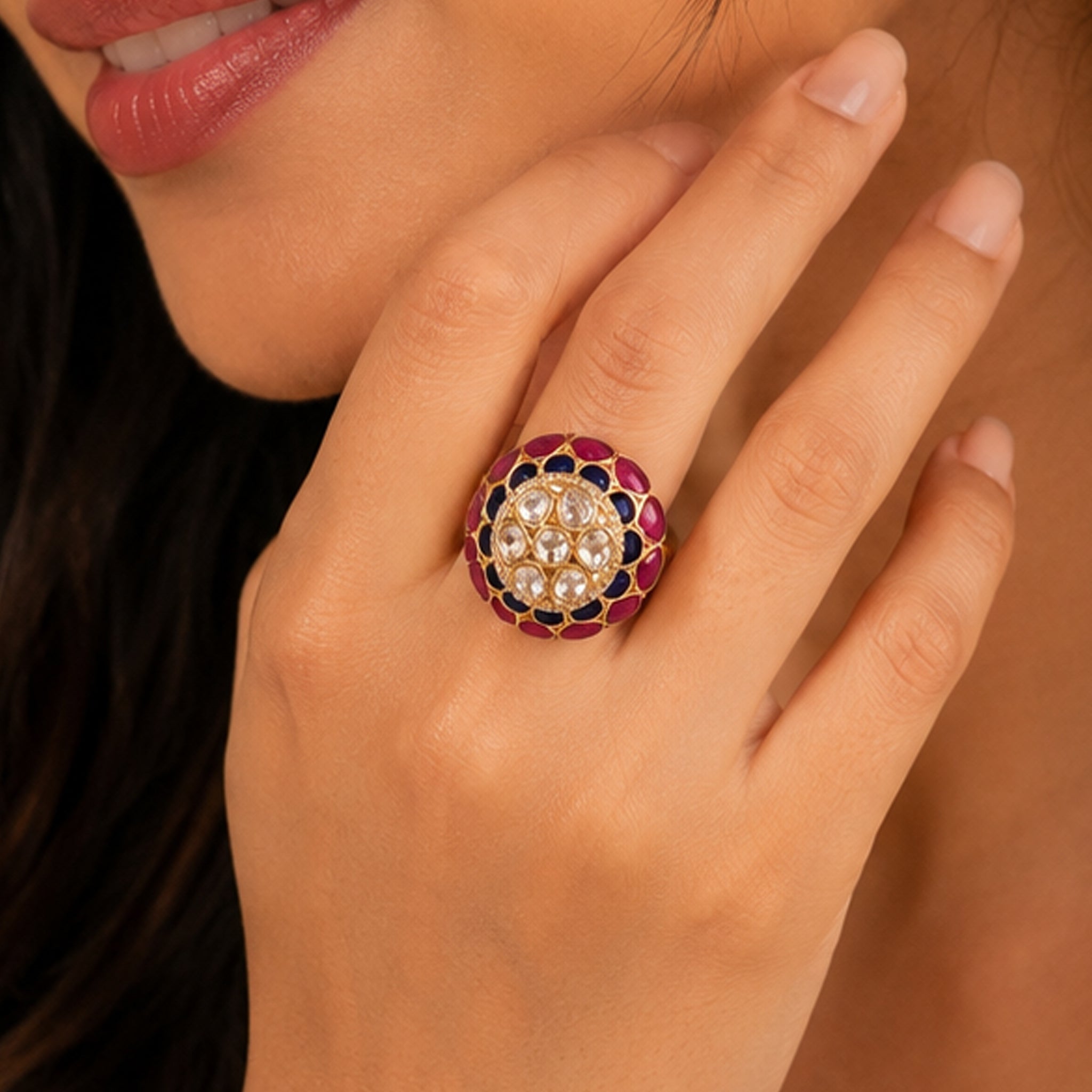 Majestic Mosaic Ring