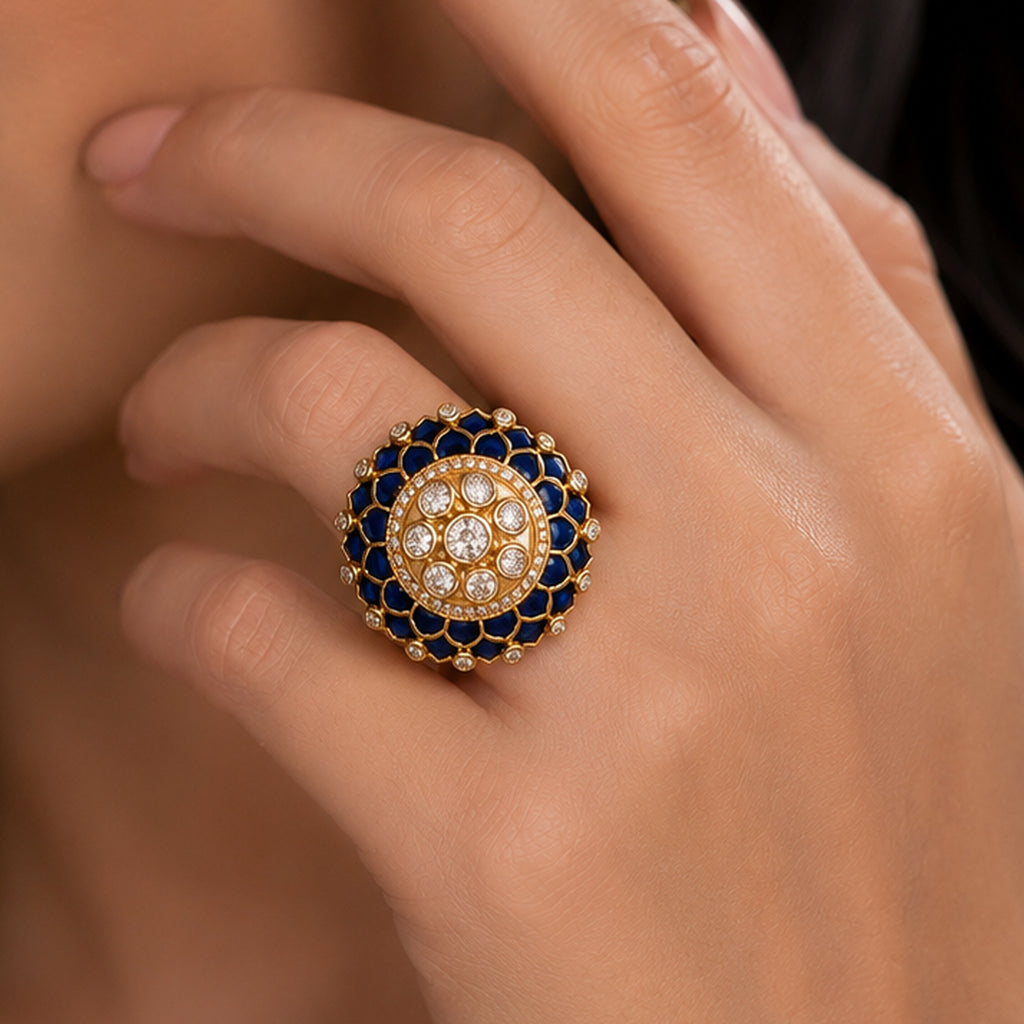 Noor-e-Neel Ring