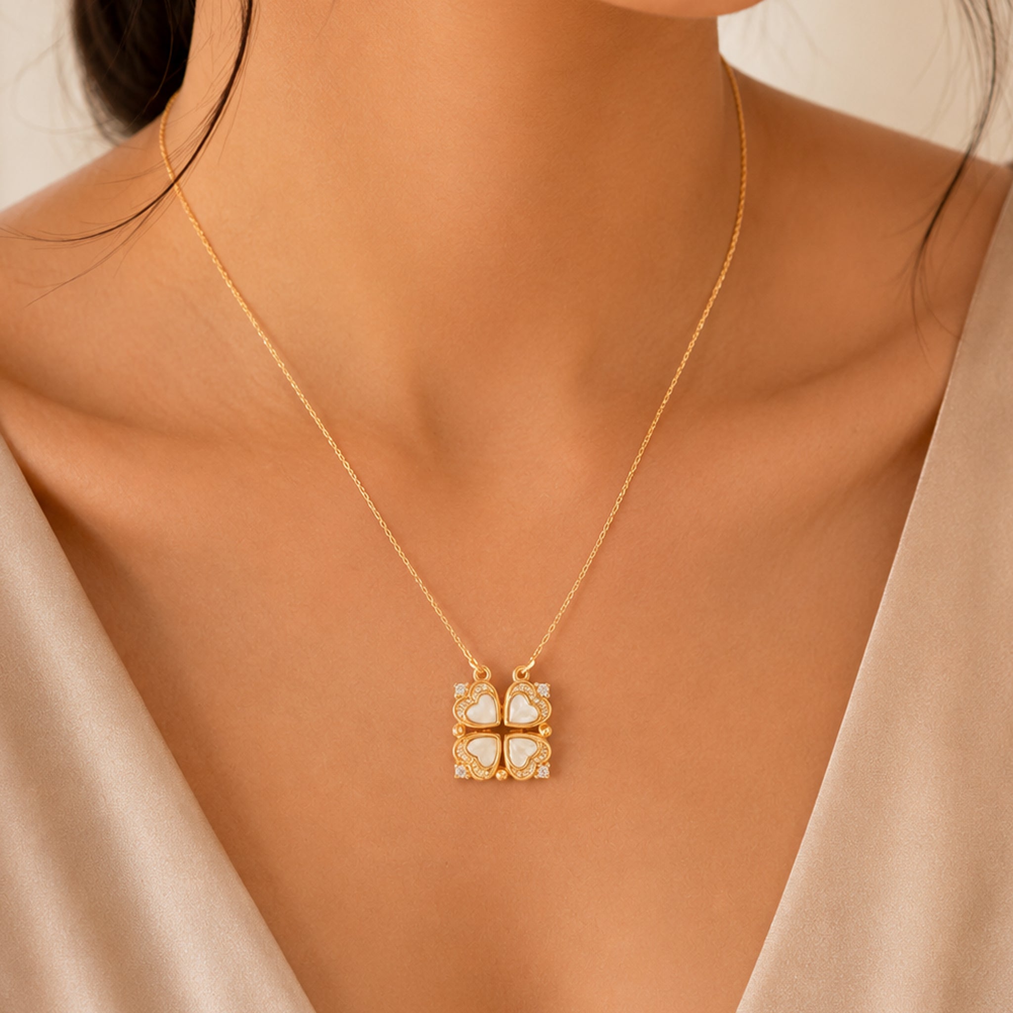 Heartfold Duo Magnetic Necklace