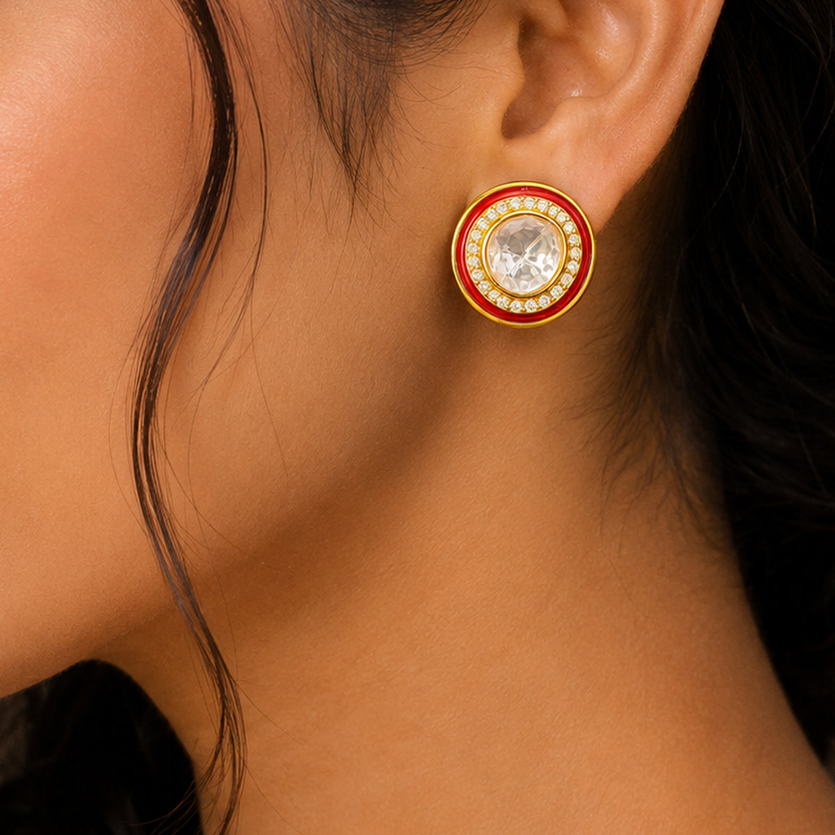 Ruby Radiance 925 Studs