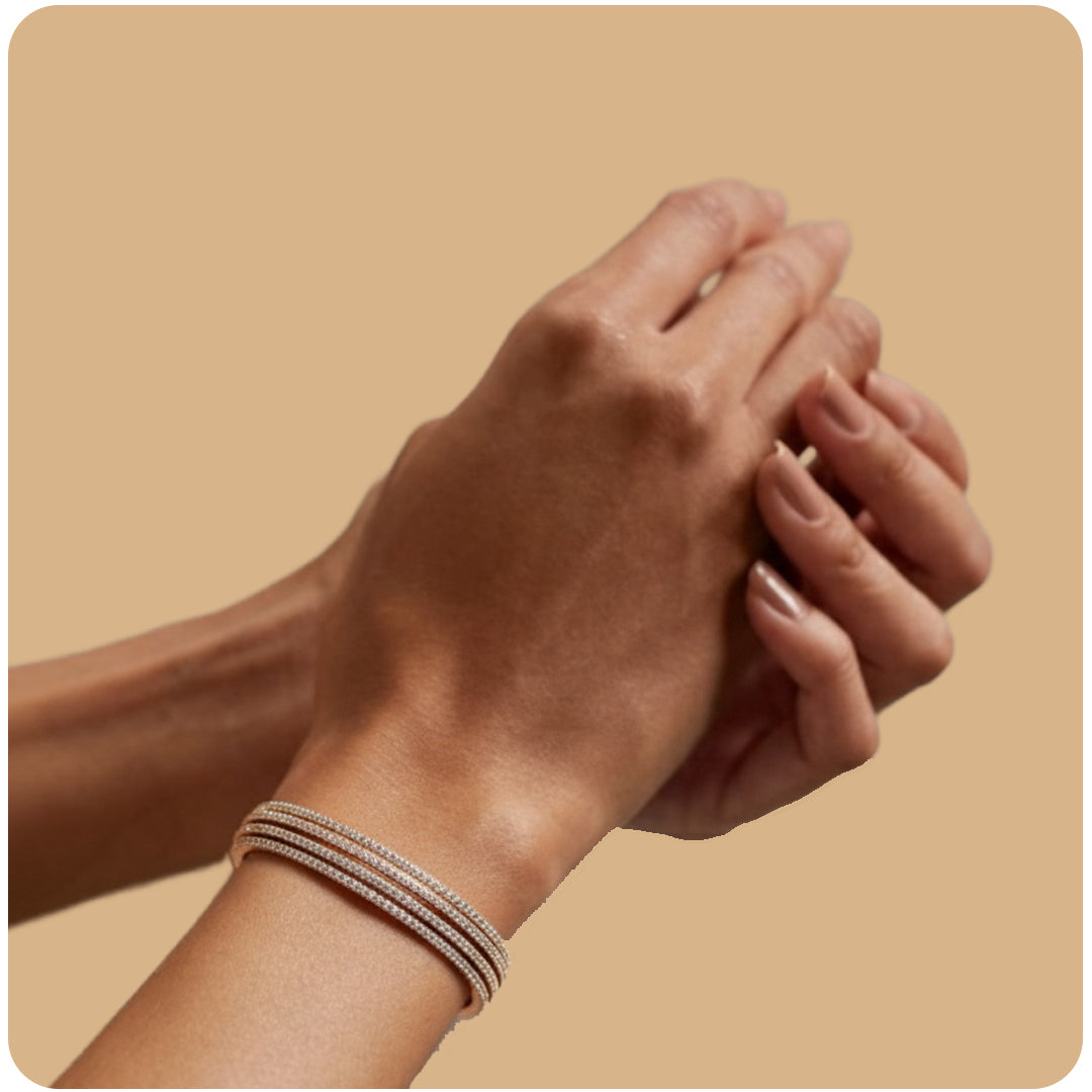 Diamonda Tri Bracelet