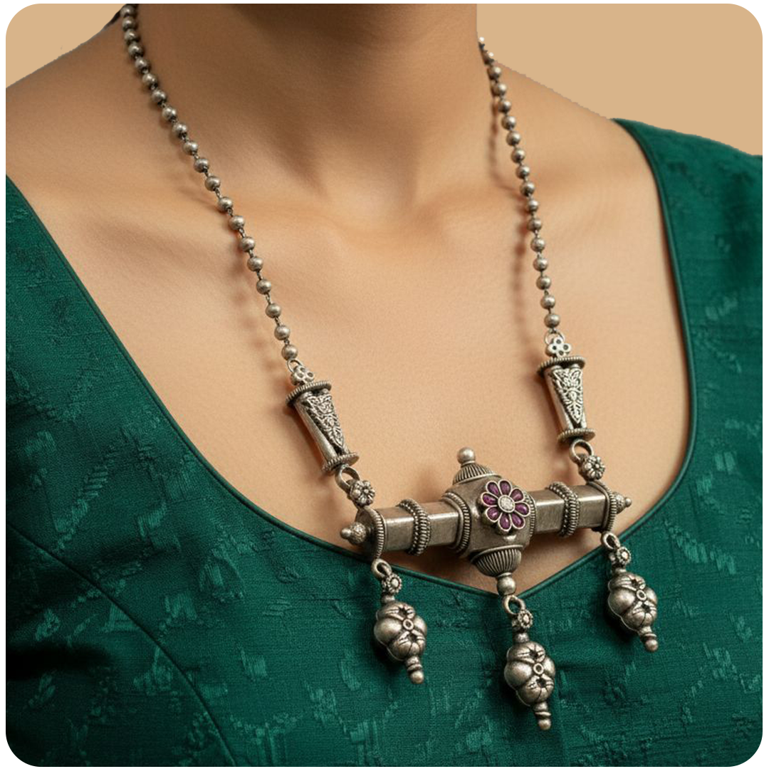 Tattva Tribal Statement Necklace