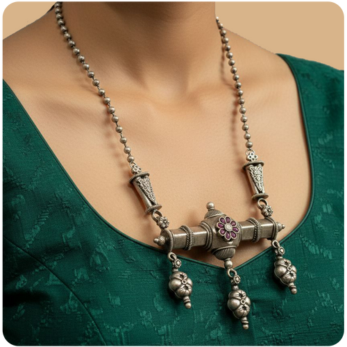 Tattva Tribal Statement Necklace